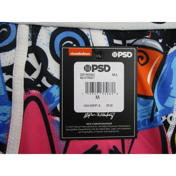 PSD Spongebob Squarepants Street Men's Size Medium Underwear Boxer Briefs - Picture 3 of 3
